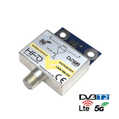 Wzmacniacz antenowy LNA-169-5G +24dB