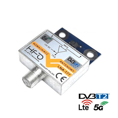 Wzmacniacz antenowy LNA-177-5G +27dB