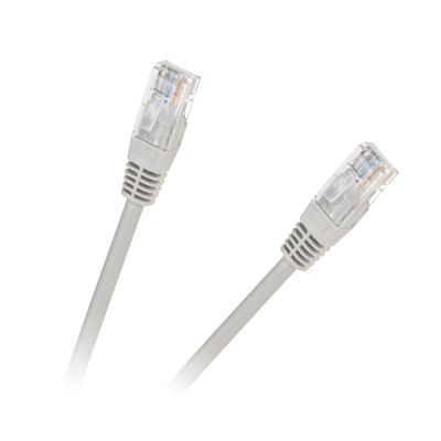 Przewód RJ45 (0.5 m) CU szary