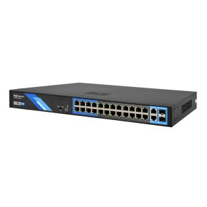 Przełącznik PoE 26-portowy BCS-B-SP2402G-2SFP