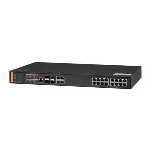 Przełącznik PoE 16-portowy BCS-SP16G04G-4SFP-M
