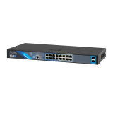 Przełącznik PoE 16-portowy BCS-B-SP16G-2SFP-M - 2
